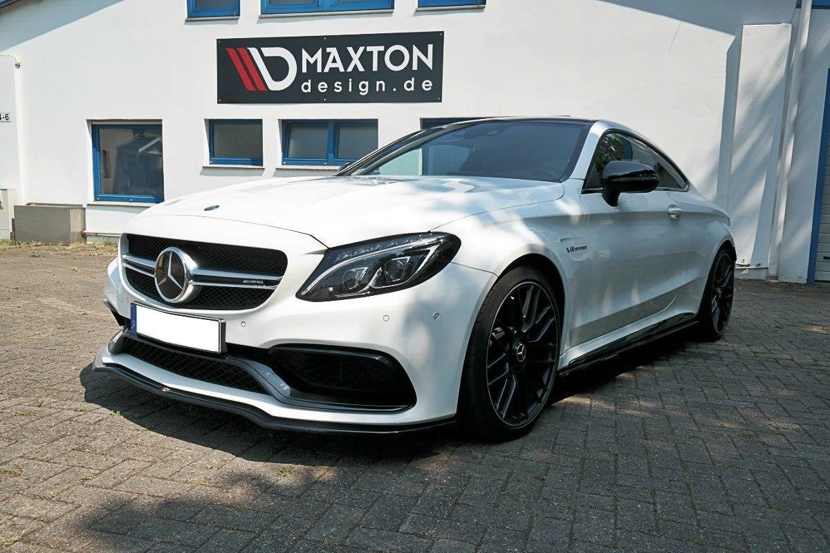 Maxton Design - Frontlippe V1 für Mercedes C - Klasse C205 63 AMG Coupe - Aerowerk.
