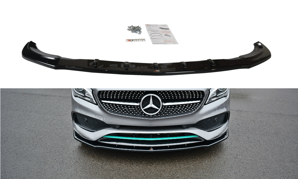 Maxton Design - Frontlippe V1 für Mercedes CLA C117 AMG - LINE FACELIFT - Aerowerk.