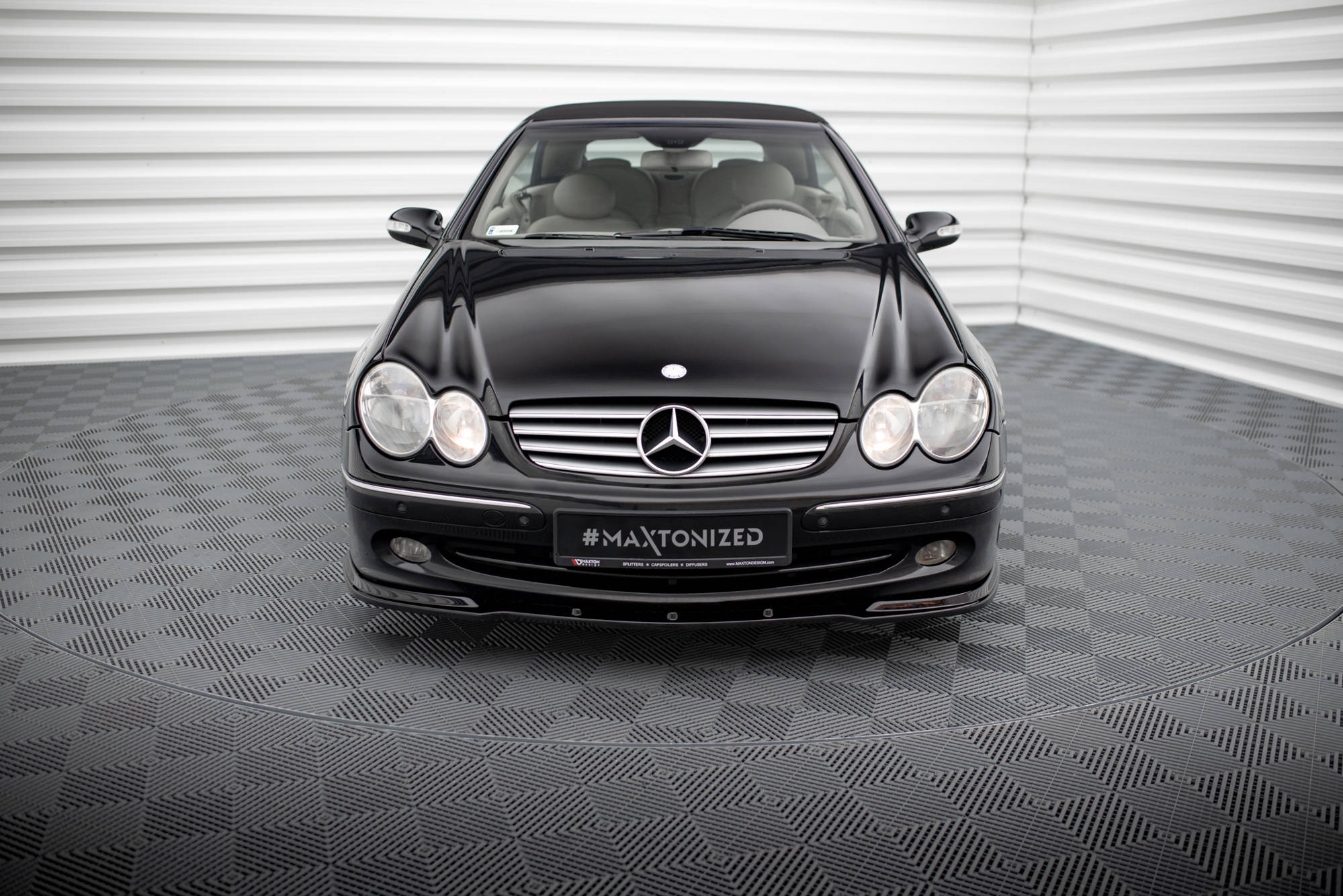 Maxton Design - Frontlippe V1 für MERCEDES CLK W 209 FÜR STANDARD STOßSTANGE - Aerowerk.