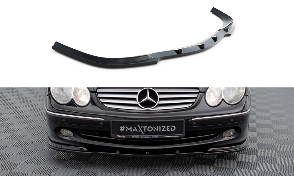 Maxton Design - Frontlippe V1 für MERCEDES CLK W 209 FÜR STANDARD STOßSTANGE - Aerowerk.