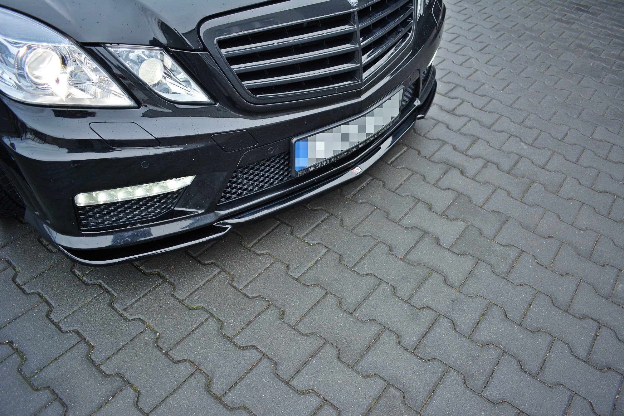 Maxton Design - Frontlippe V1 für Mercedes E63 AMG W212 - Aerowerk.