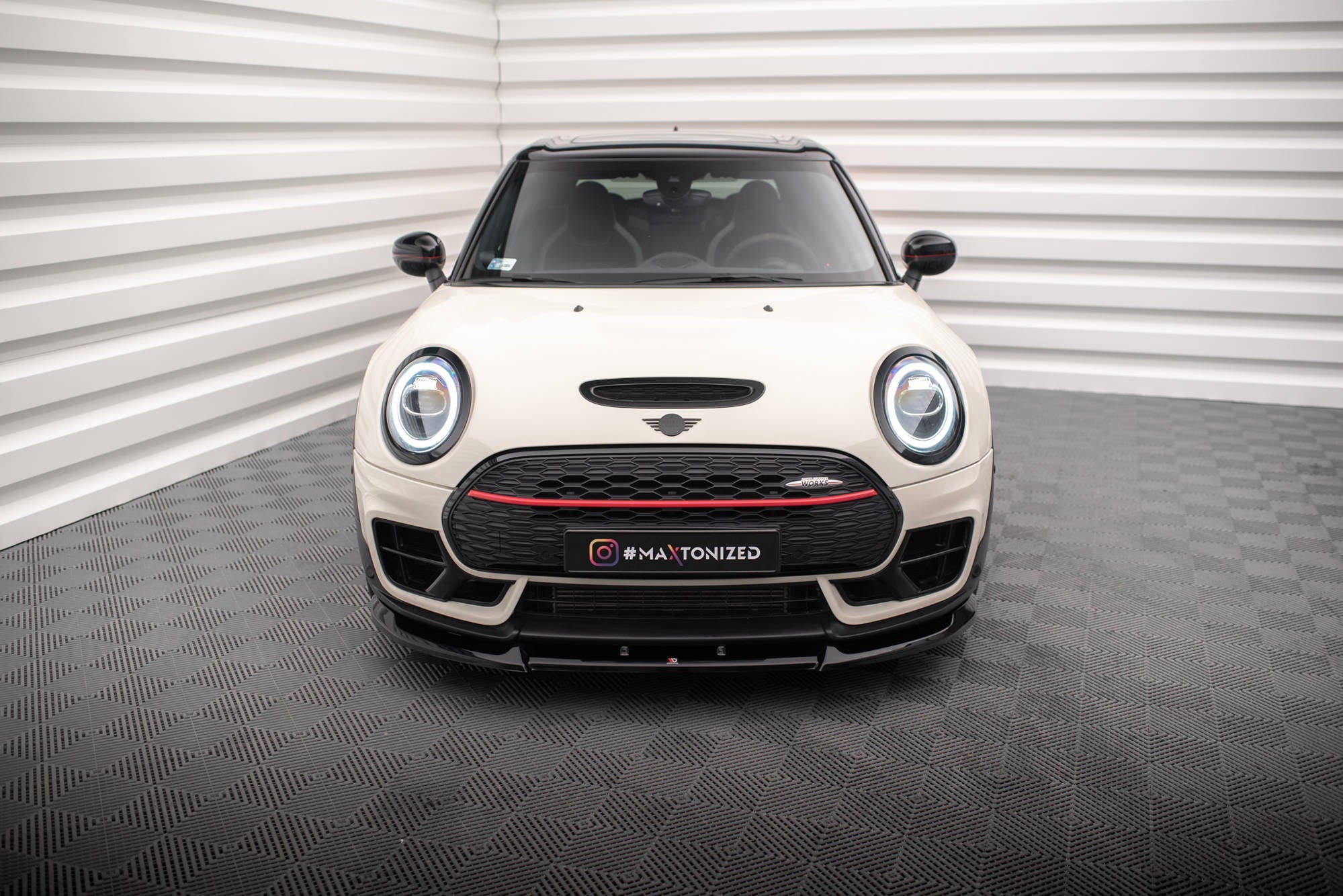 Maxton Design - Frontlippe V1 für Mini Cooper Clubman John Cooper Works F54 Facelift - Aerowerk.