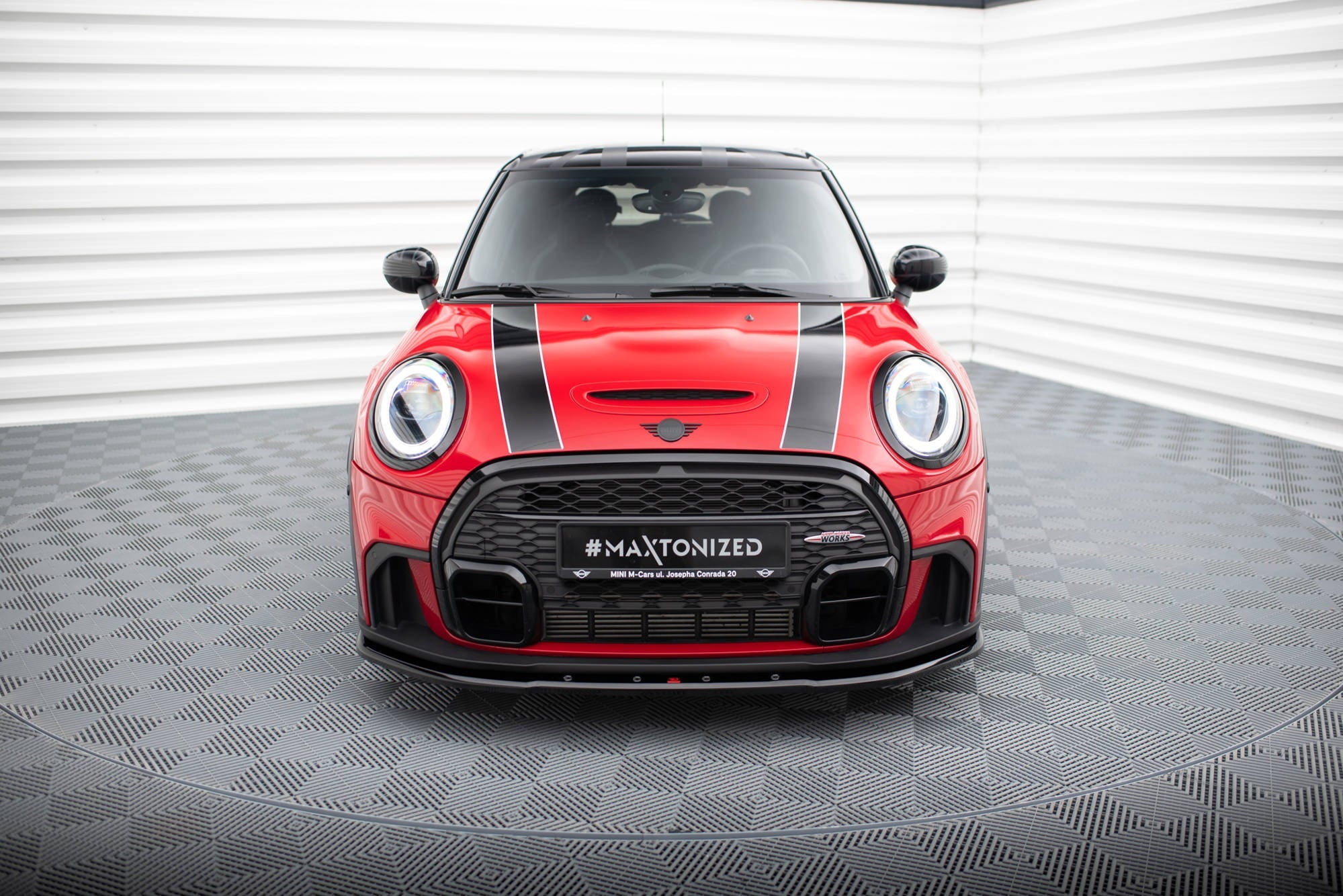 Maxton Design - Frontlippe V1 für Mini Cooper S John Cooper Works F56 Facelift - Aerowerk.