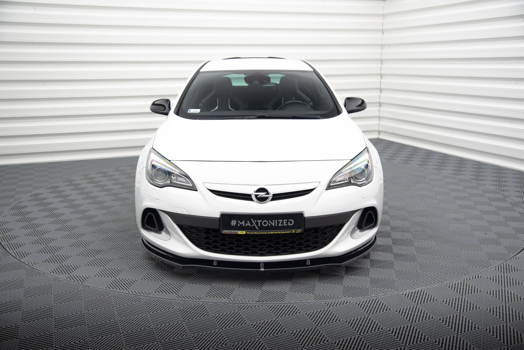 Maxton Design - Frontlippe V1 für OPEL ASTRA J OPC / VXR - Aerowerk.