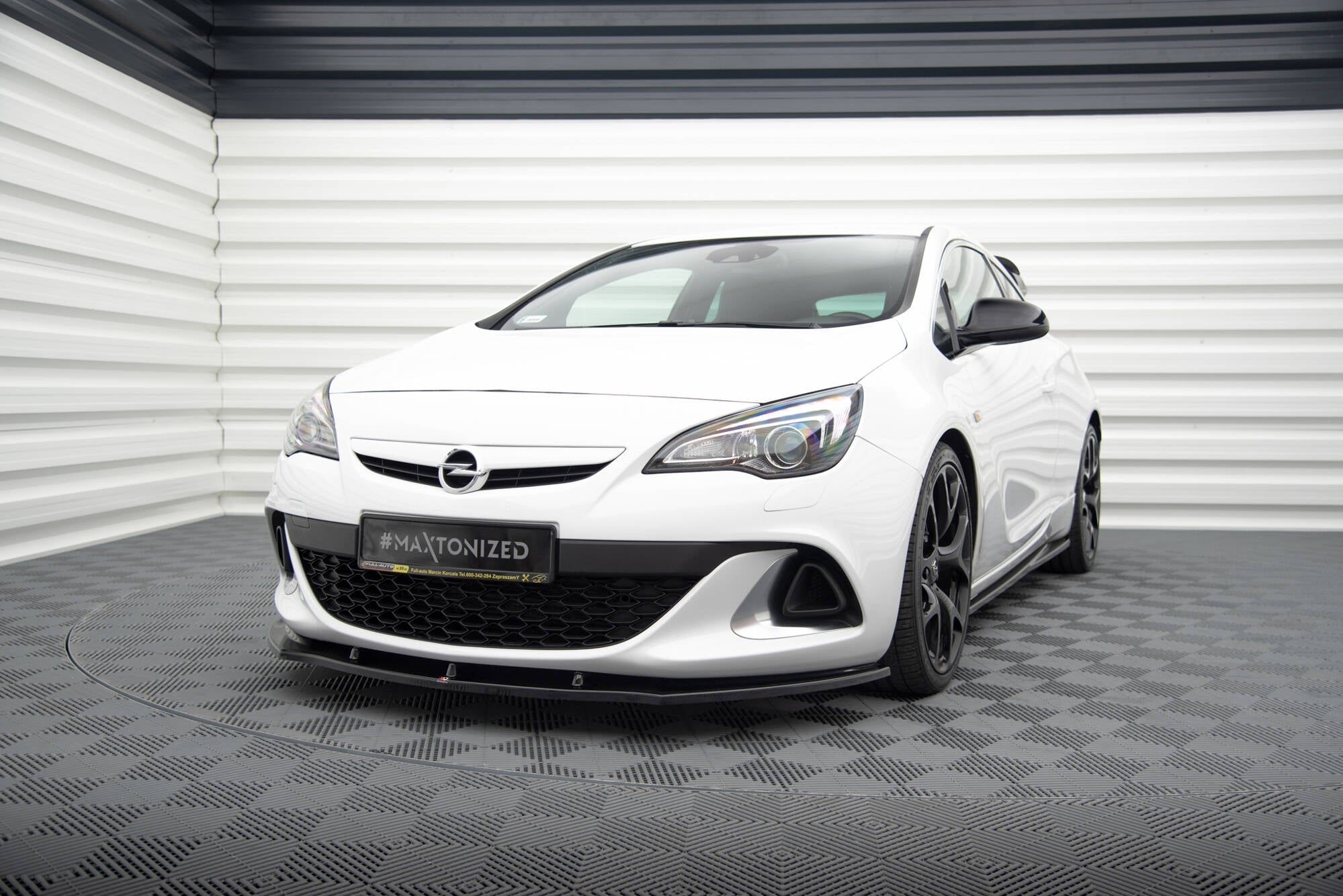 Maxton Design - Frontlippe V1 für OPEL ASTRA J OPC / VXR - Aerowerk.