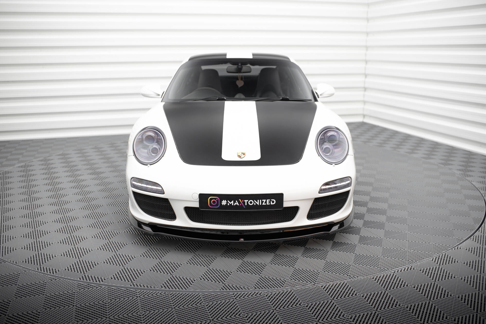 Maxton Design - Frontlippe V1 für Porsche 911 Carrera 997 Facelift - Aerowerk.