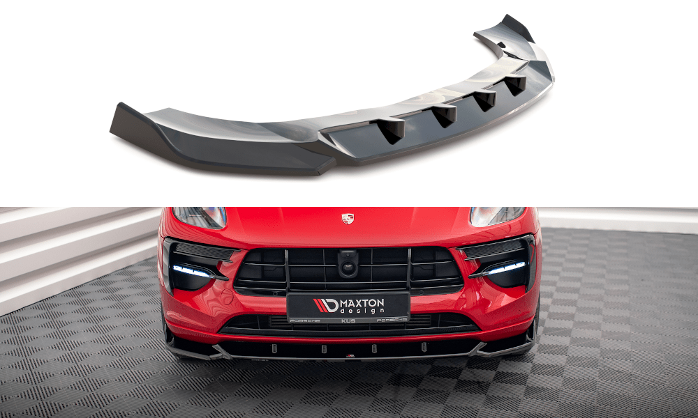 Maxton Design - Frontlippe V1 für Porsche Macan GTS / Sport Design Mk1 Facelift - Aerowerk.