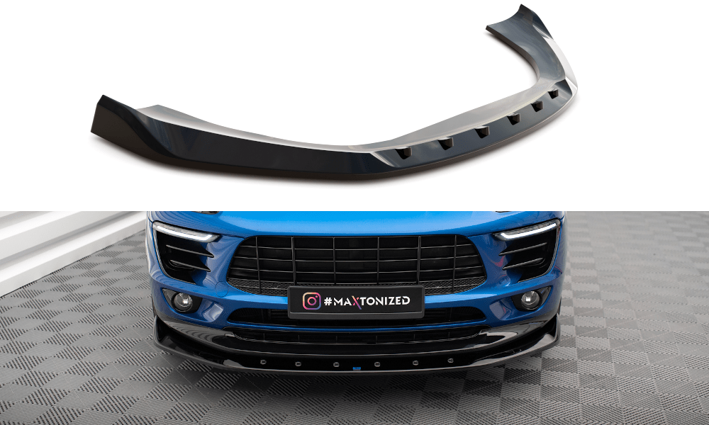 Maxton Design - Frontlippe V1 für Porsche Macan Mk1 - Aerowerk.