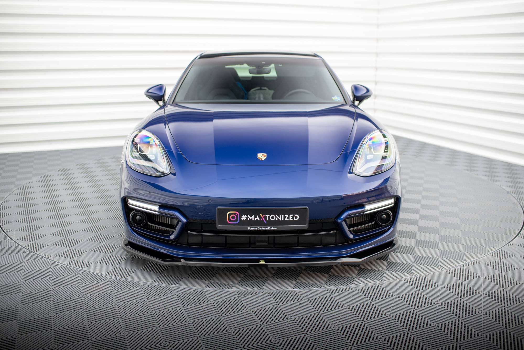 Maxton Design - Frontlippe V1 für Porsche Panamera E - Hybrid 971 Facelift - Aerowerk.