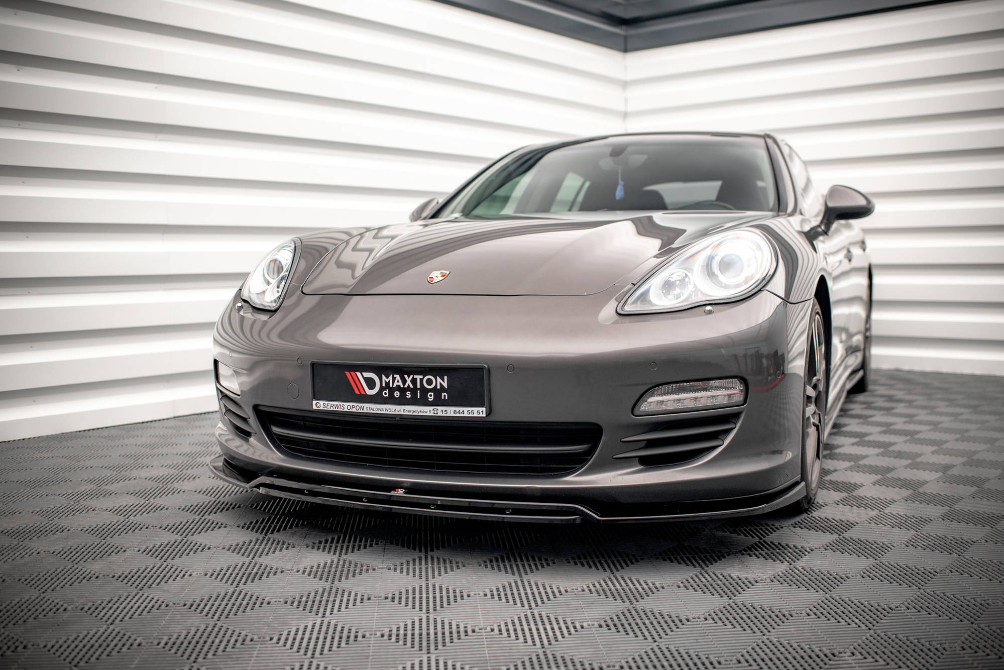 Maxton Design - Frontlippe V1 für Porsche Panamera / Panamera Diesel 970 - Aerowerk.