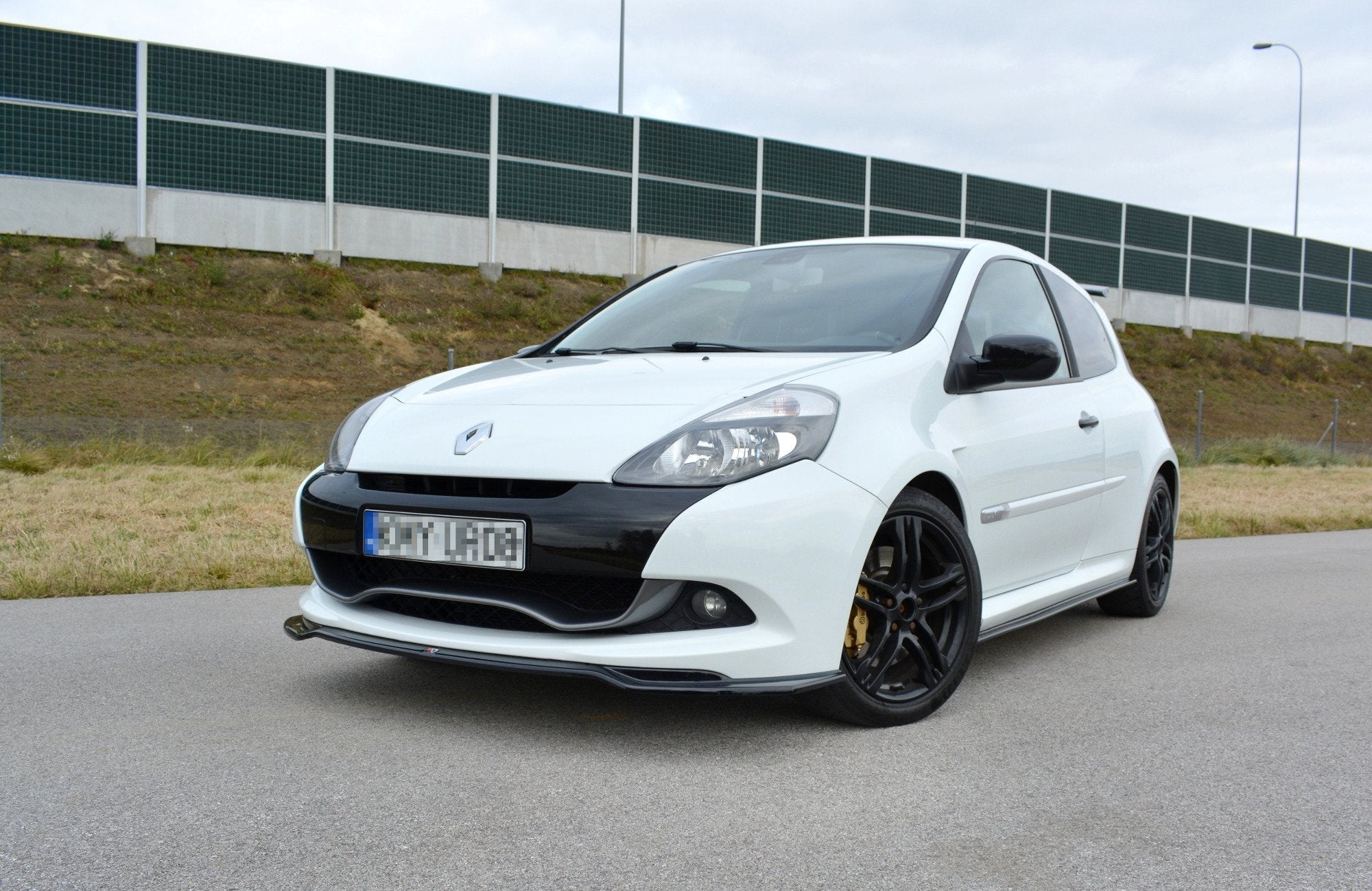 Maxton Design - Frontlippe V1 für RENAULT CLIO MK3 RS FACELIFT - Aerowerk.