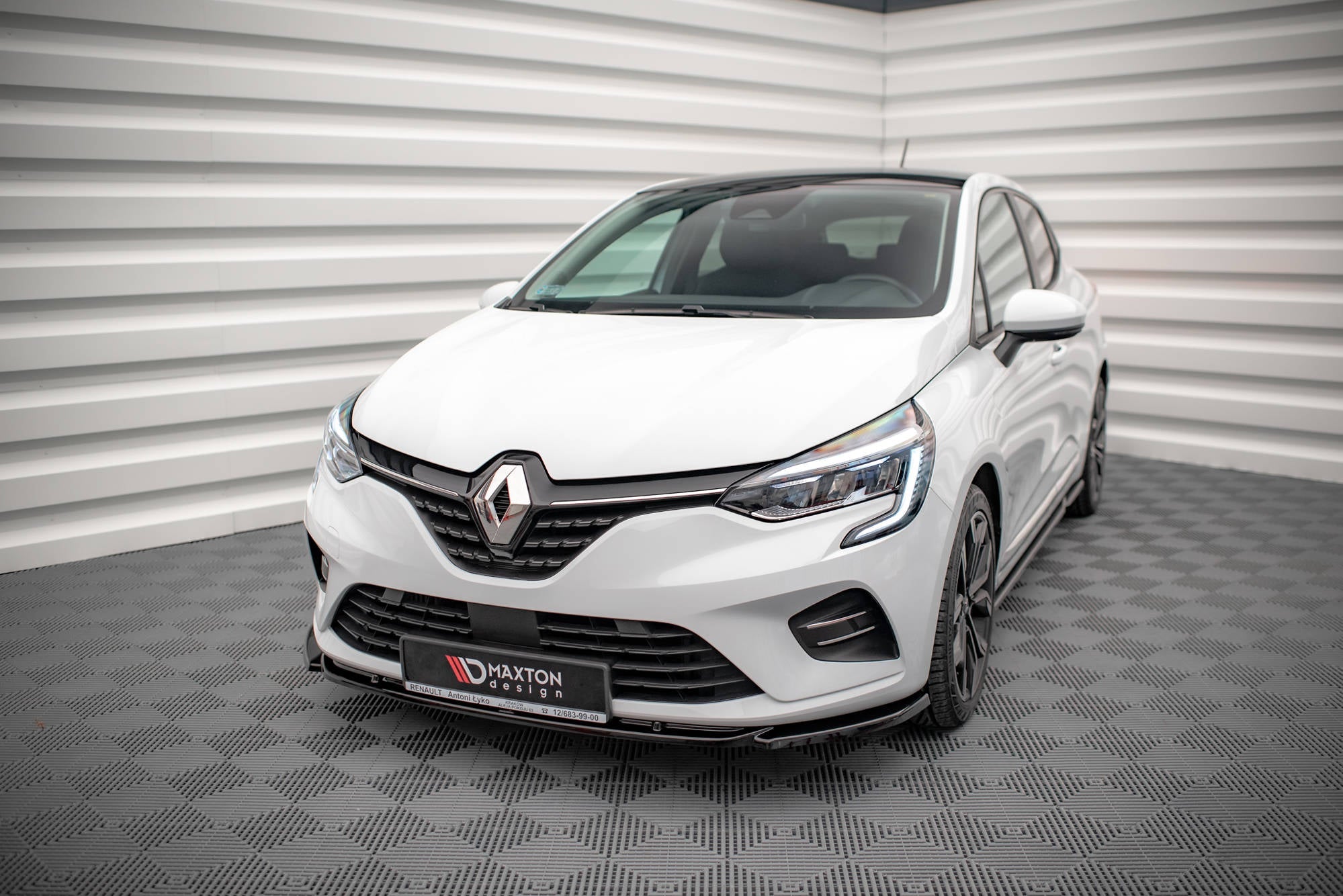 Maxton Design - Frontlippe V1 für Renault Clio Mk5 - Aerowerk.