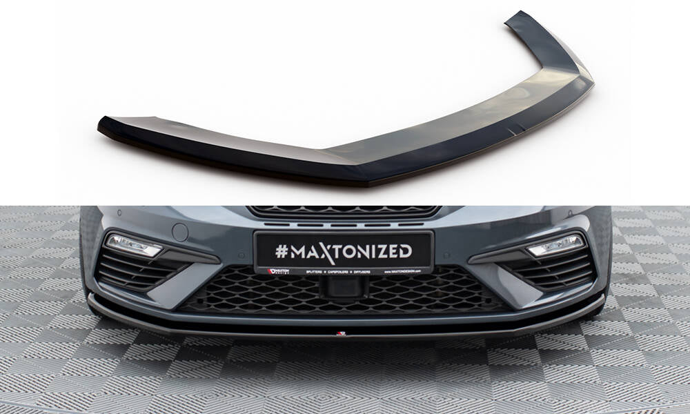 Maxton Design - Frontlippe V1 für Seat Leon Cupra / FR Mk3 FL - Aerowerk.