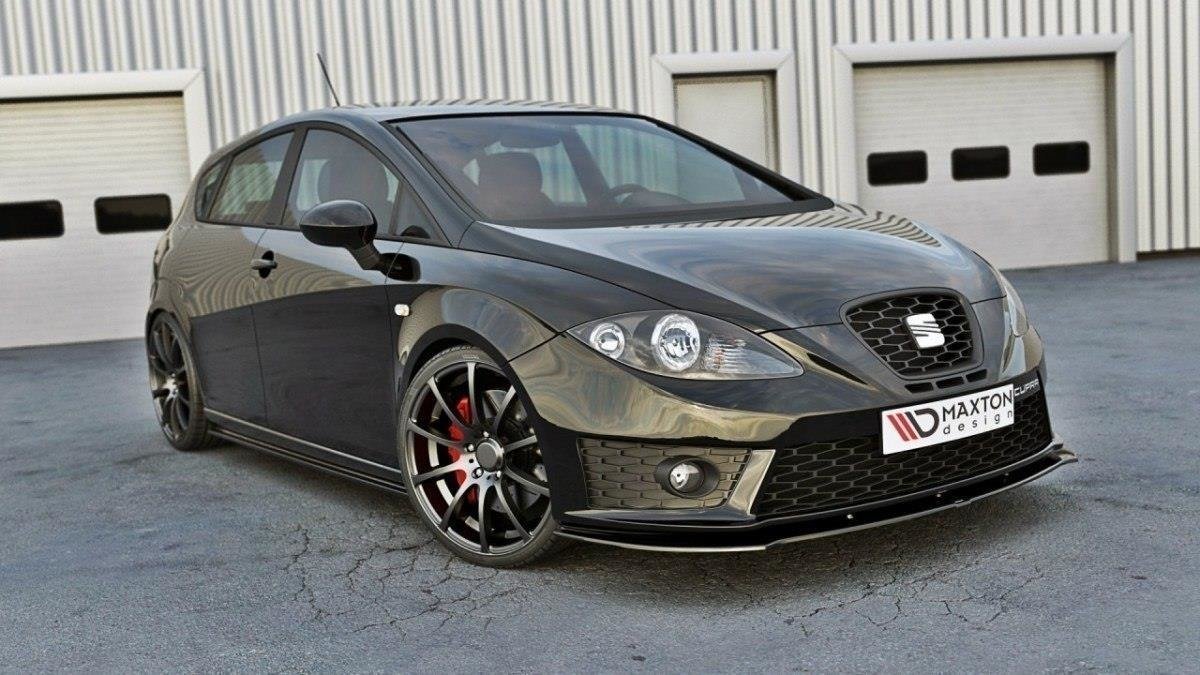 Maxton Design - Frontlippe V1 für SEAT LEON MK2 CUPRA FR Facelift - Aerowerk.