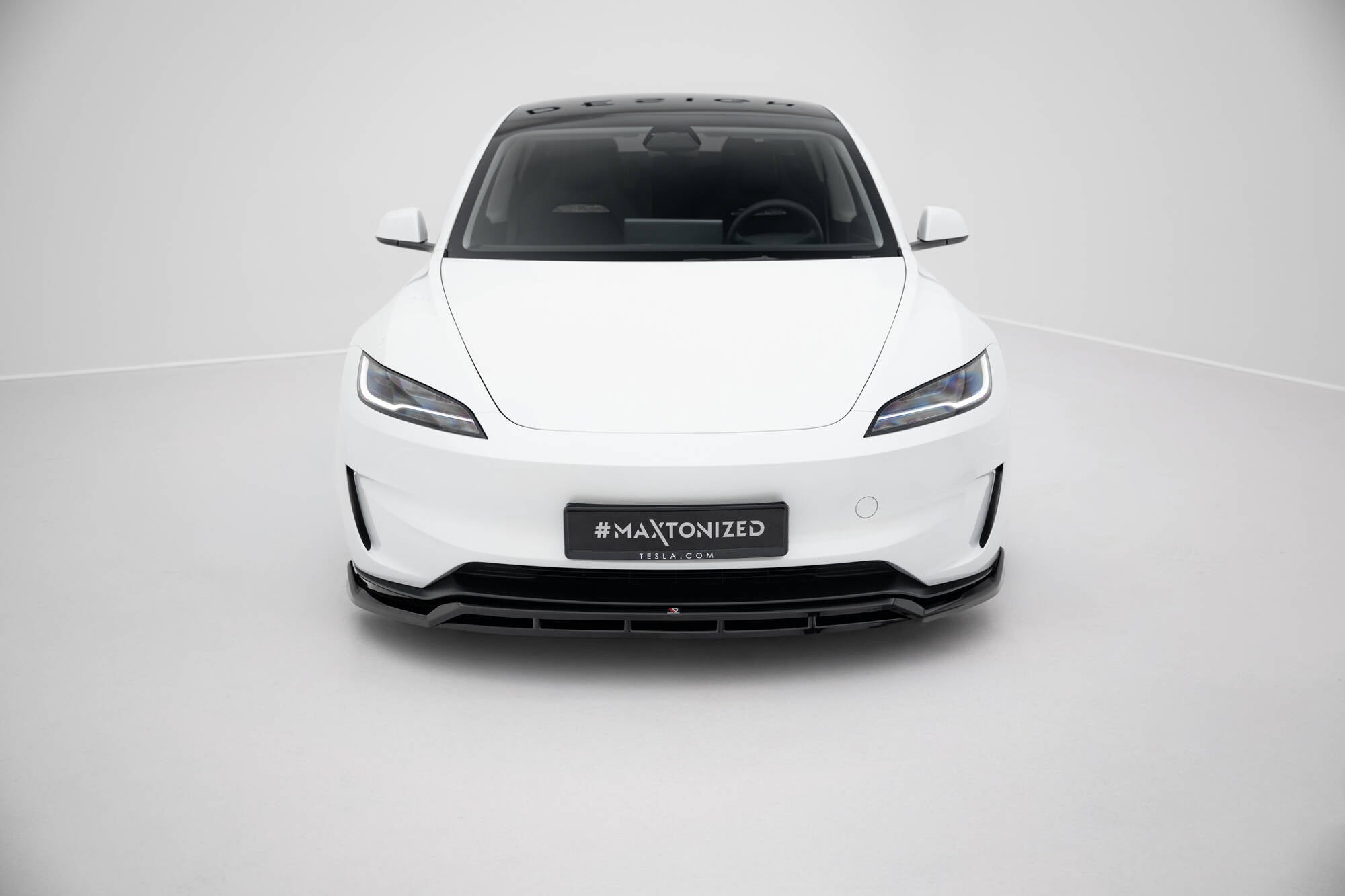 Maxton Design - Frontlippe V1 für Tesla Model 3 Performance Mk1 Facelift - Aerowerk.
