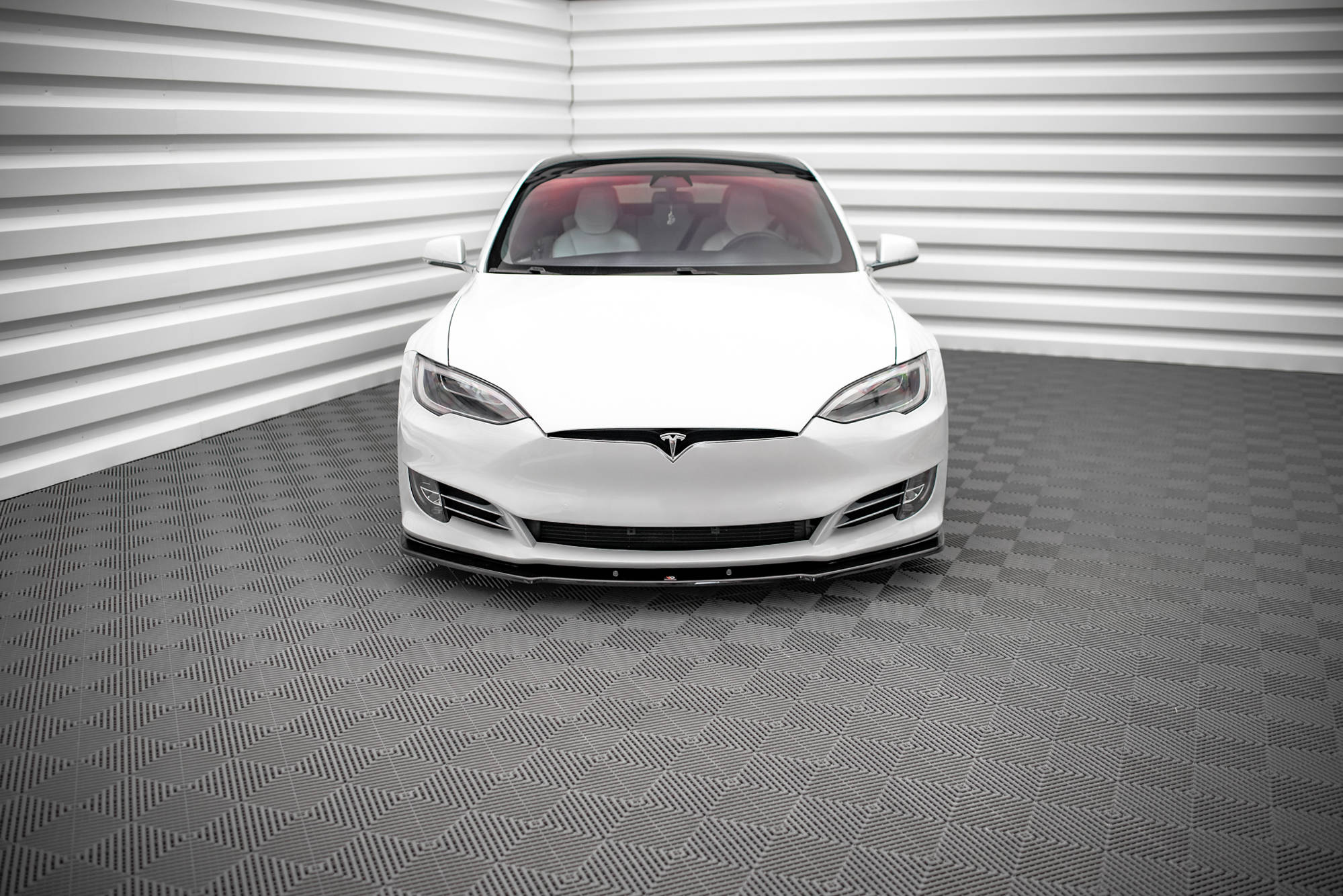 Maxton Design - Frontlippe V1 für Tesla Model S Facelift - Aerowerk.