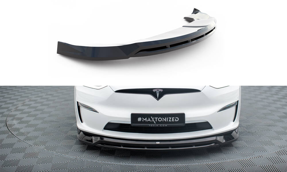 Maxton Design - Frontlippe V1 für Tesla Model X Mk1 Facelift - Aerowerk.