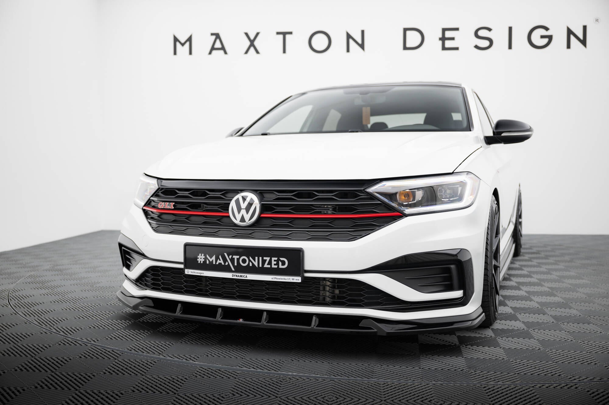 Maxton Design - Frontlippe V1 für Volkswagen Jetta GLI Mk7 - Aerowerk.