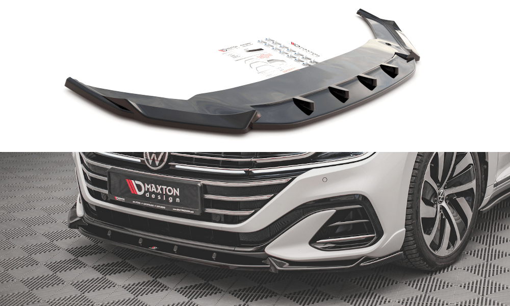 Maxton Design - Frontlippe V1 für VW Arteon R - Line Facelift - Aerowerk.