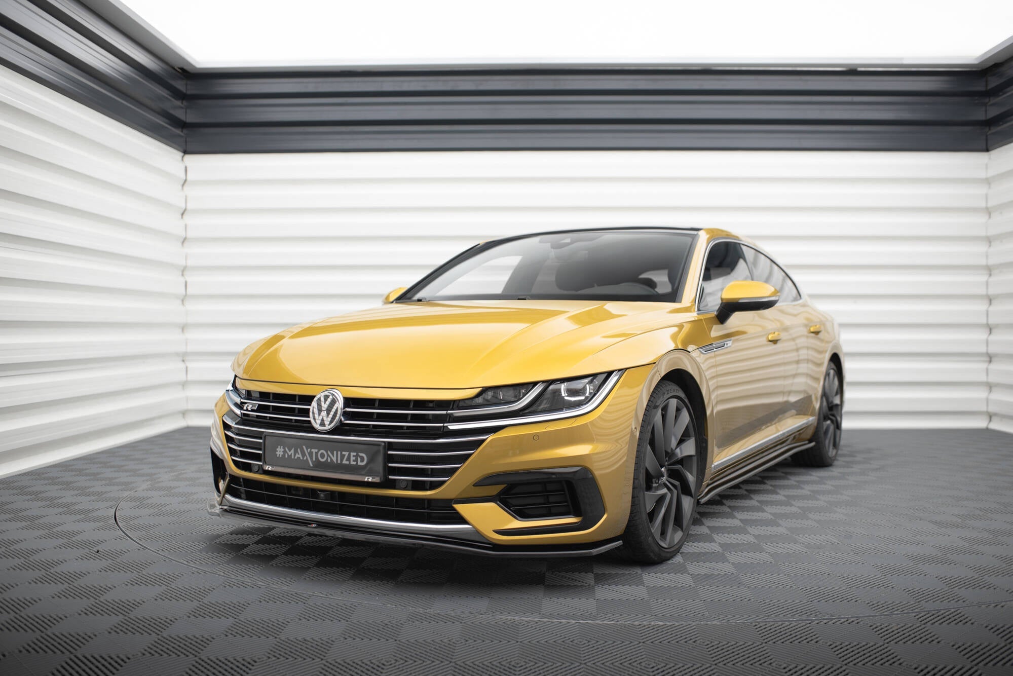 Maxton Design - Frontlippe V1 für VW Arteon R - Line - Aerowerk.