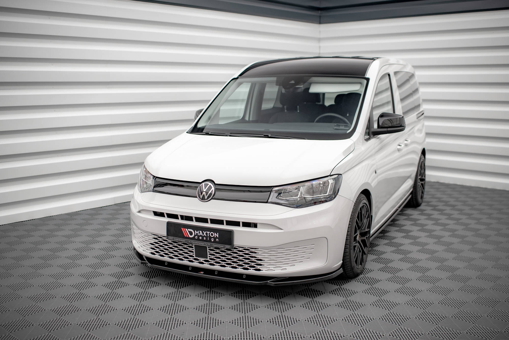 Maxton Design - Frontlippe V1 für VW Caddy Mk5 - Aerowerk.
