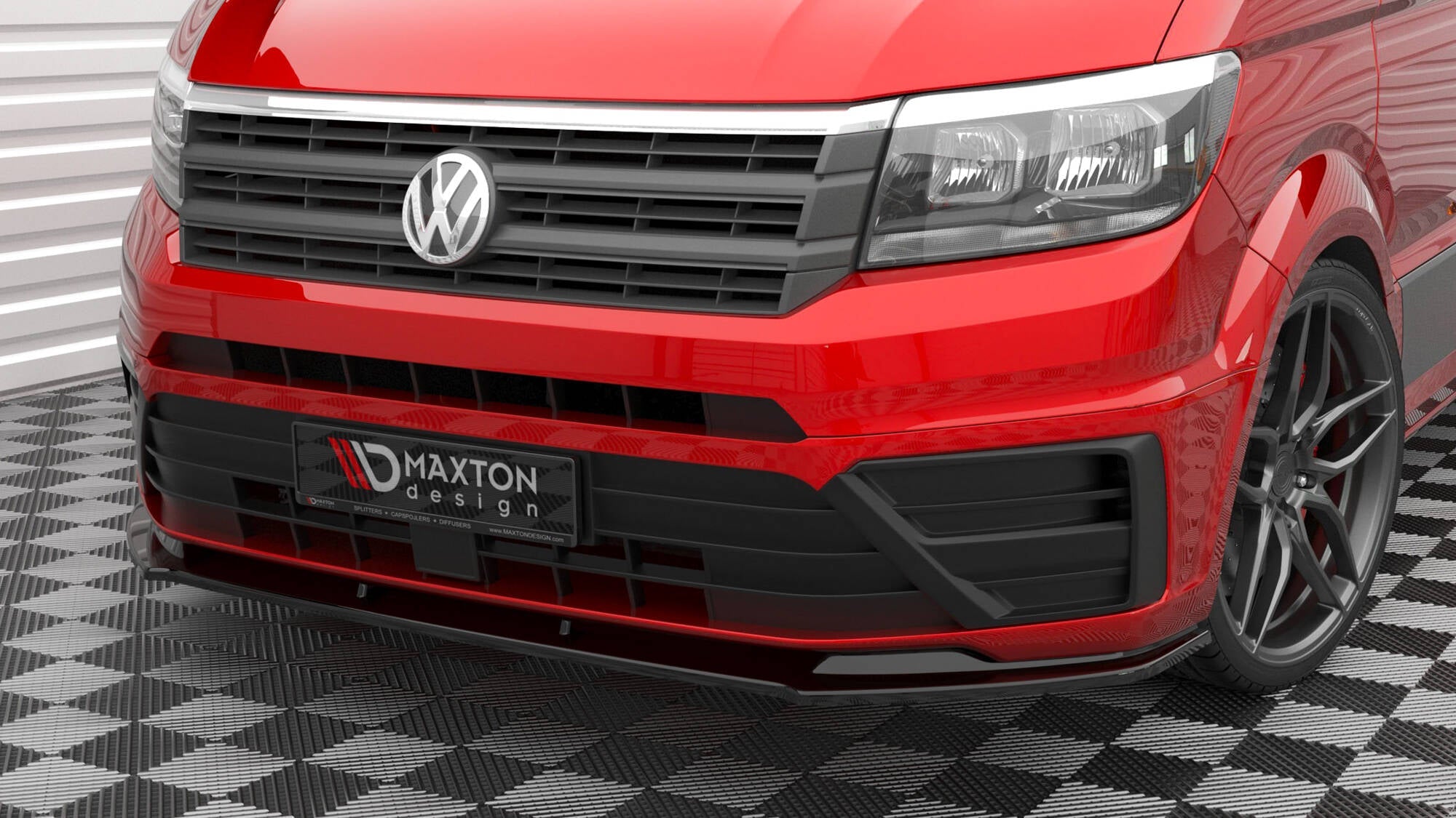 Maxton Design - Frontlippe V1 für VW Crafter Mk2 - Aerowerk.