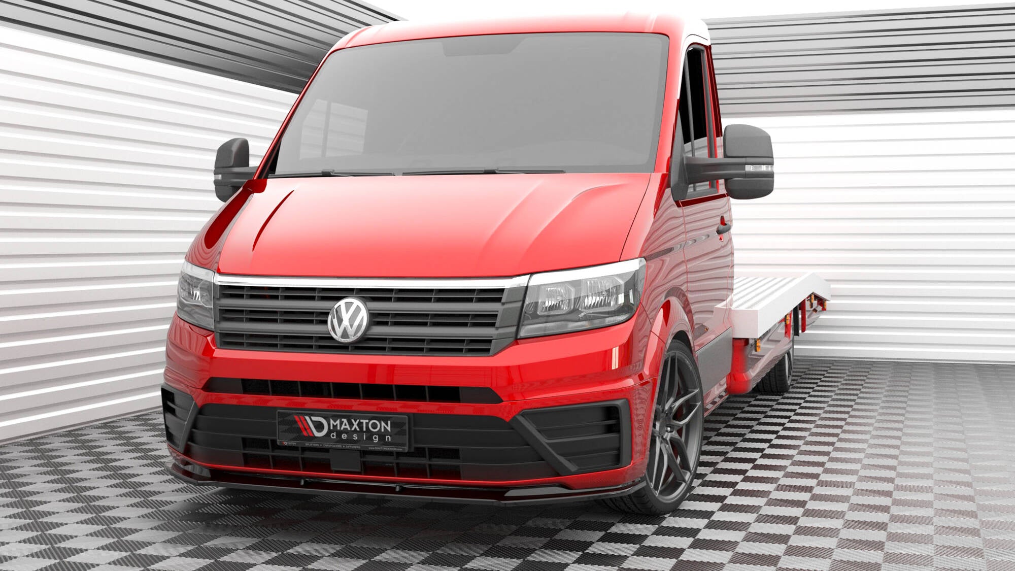 Maxton Design - Frontlippe V1 für VW Crafter Mk2 - Aerowerk.