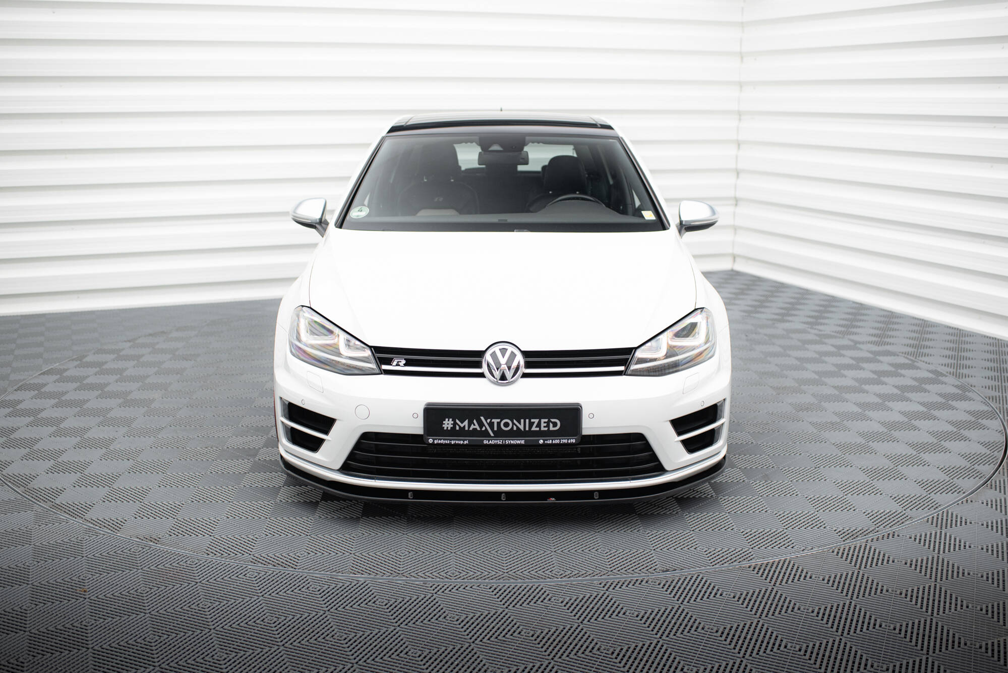 Maxton Design - Frontlippe V1 für VW Golf 7 R / R - Line - Aerowerk.