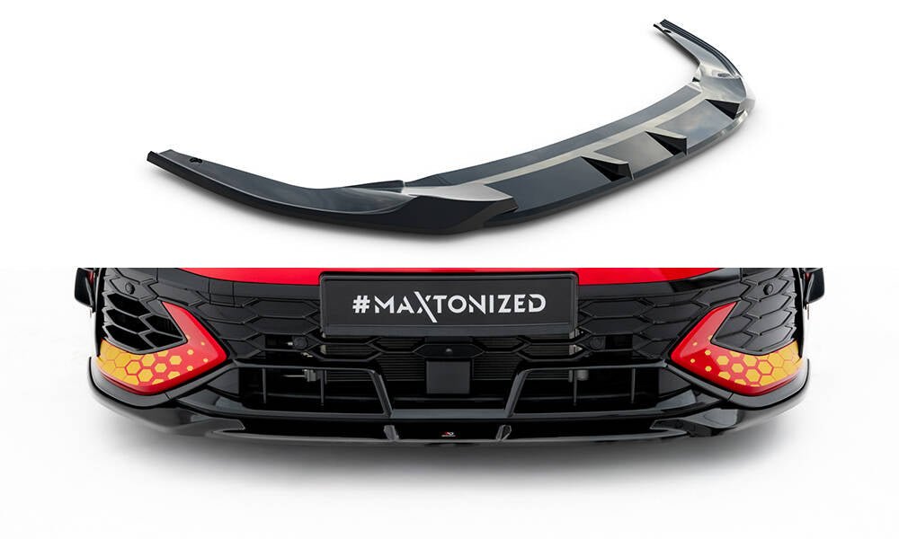 Maxton Design - Frontlippe V1 für VW Golf GTI Clubsport Mk8 Facelift - Aerowerk.