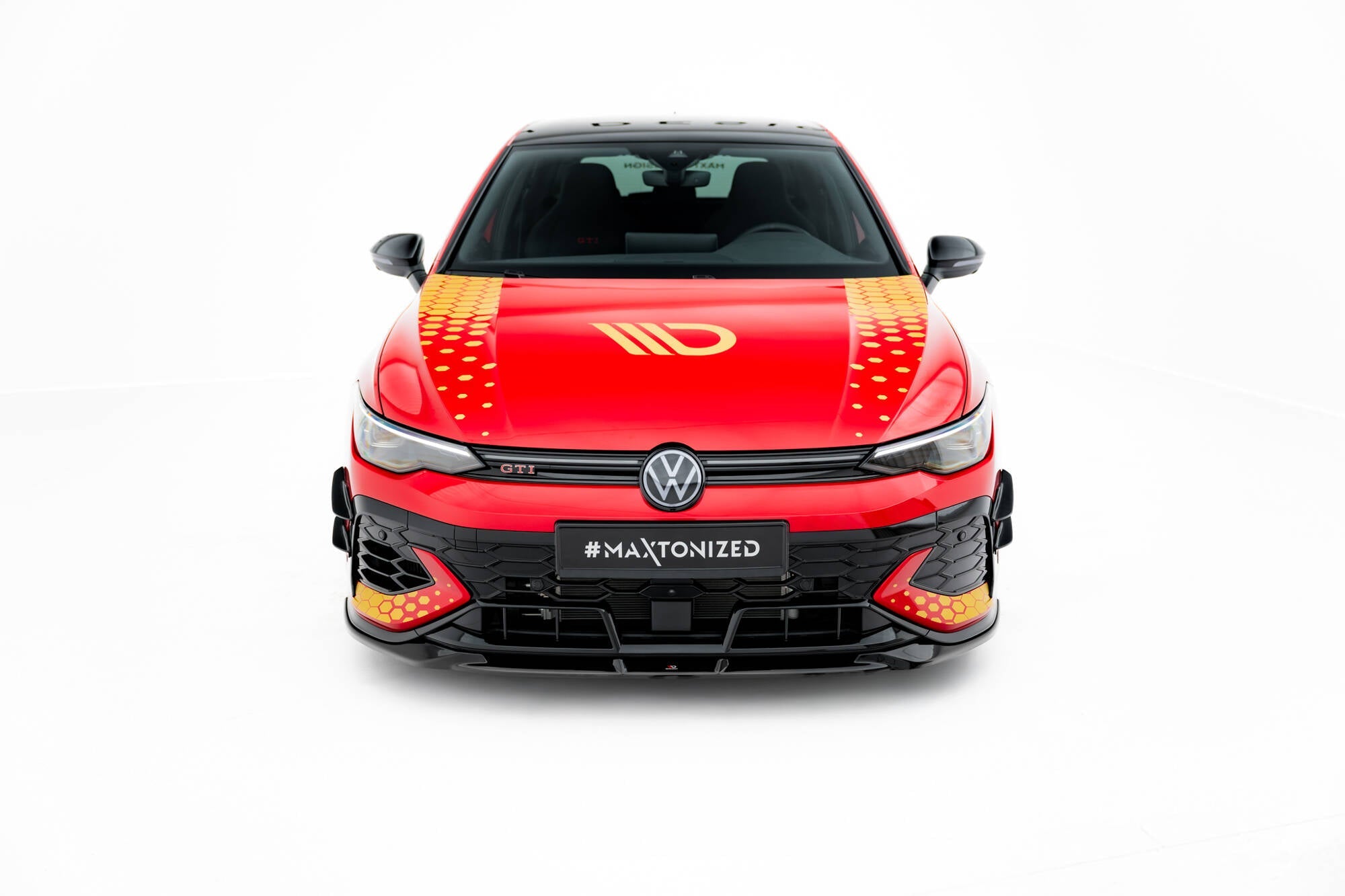 Maxton Design - Frontlippe V1 für VW Golf GTI Clubsport Mk8 Facelift - Aerowerk.
