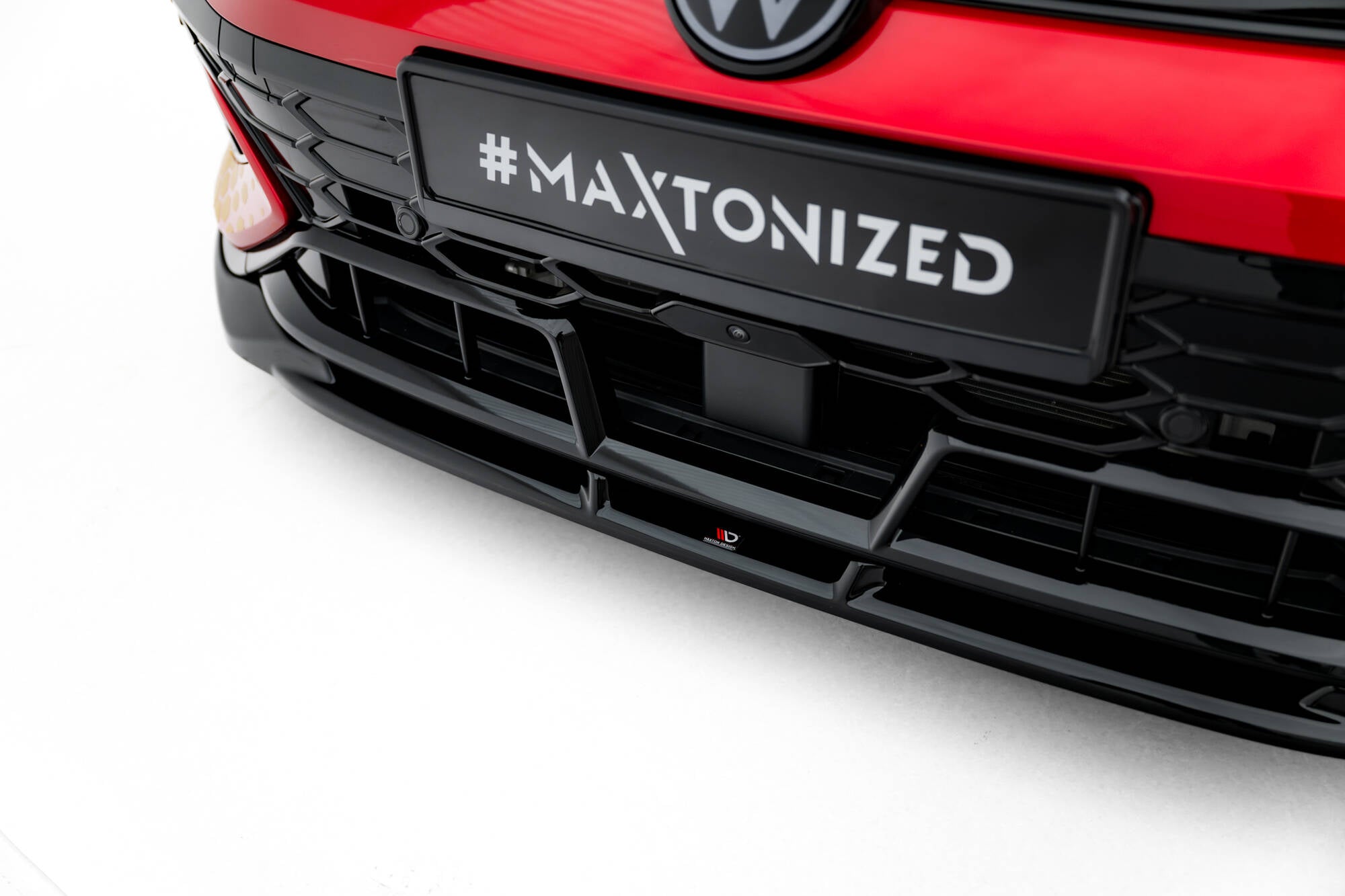 Maxton Design - Frontlippe V1 für VW Golf GTI Clubsport Mk8 Facelift - Aerowerk.