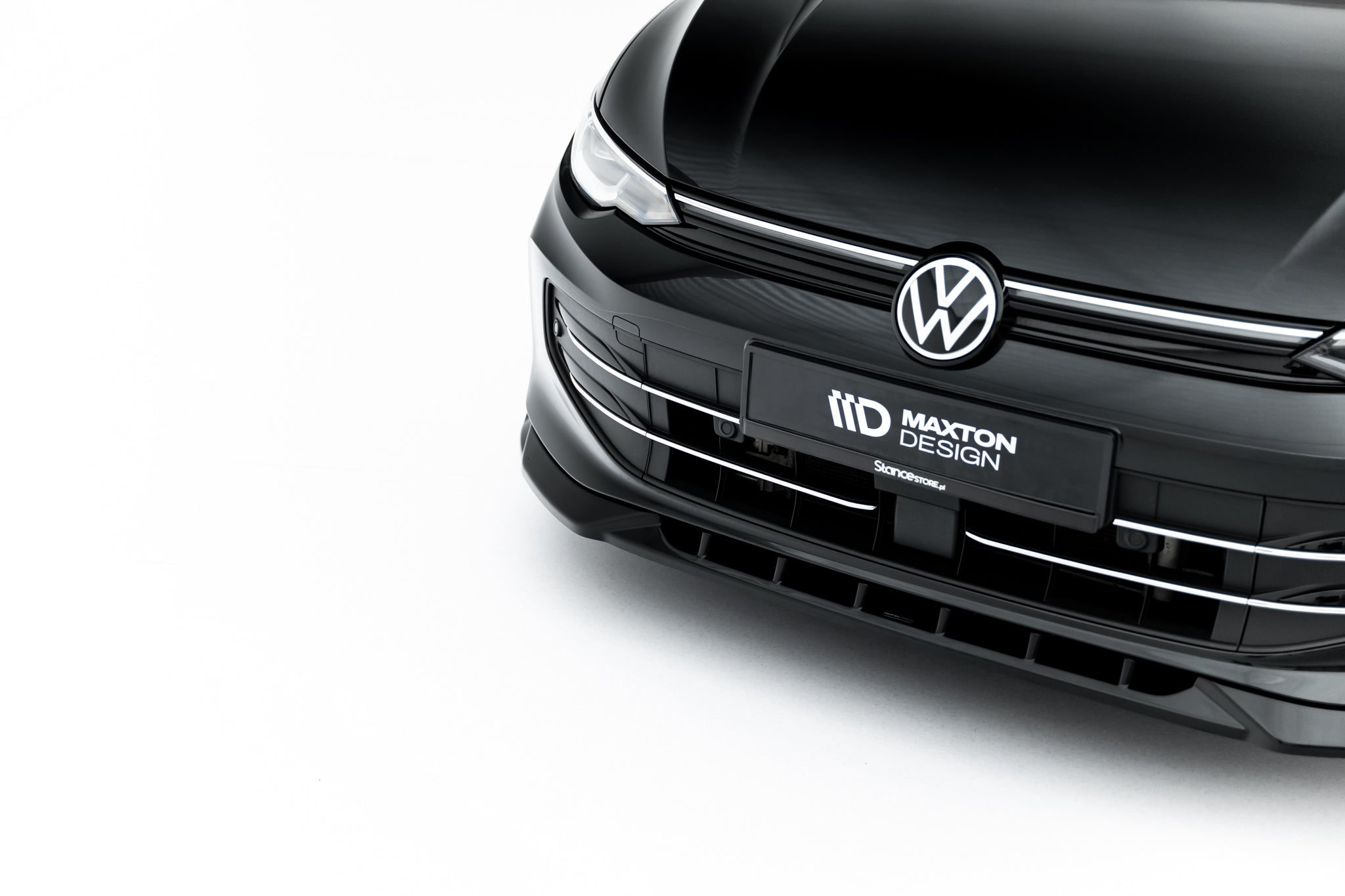 Maxton Design - Frontlippe V1 für VW Golf Mk8 Facelift - Aerowerk.