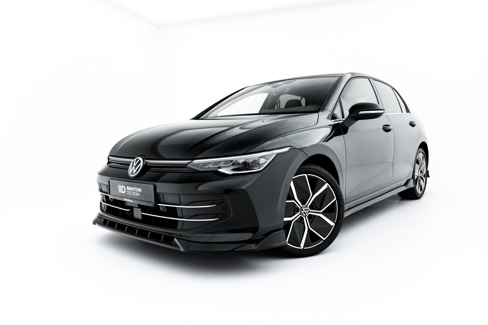 Maxton Design - Frontlippe V1 für VW Golf Mk8 Facelift - Aerowerk.