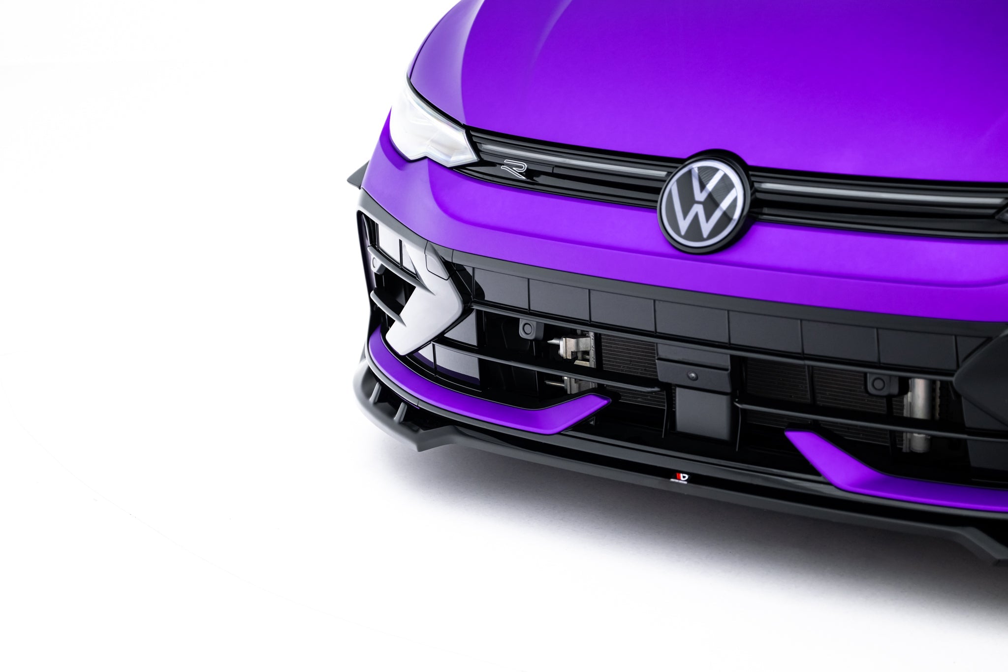 Maxton Design - Frontlippe V1 für VW Golf R Mk8 Facelift - Aerowerk.
