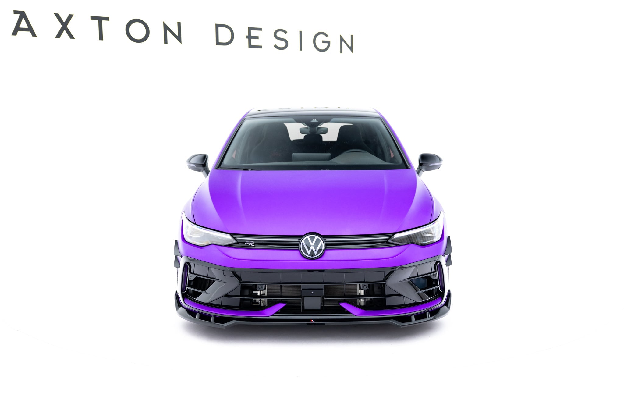 Maxton Design - Frontlippe V1 für VW Golf R Mk8 Facelift - Aerowerk.