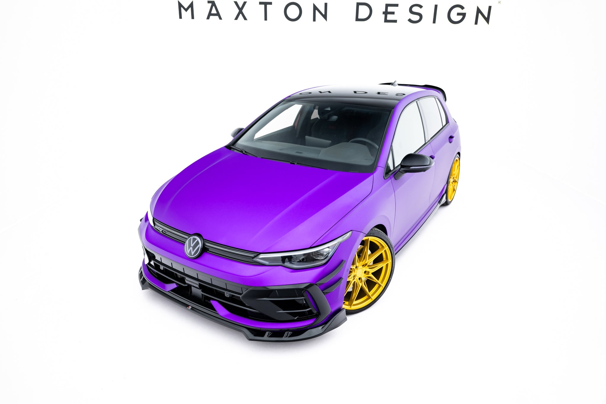 Maxton Design - Frontlippe V1 für VW Golf R Mk8 Facelift - Aerowerk.