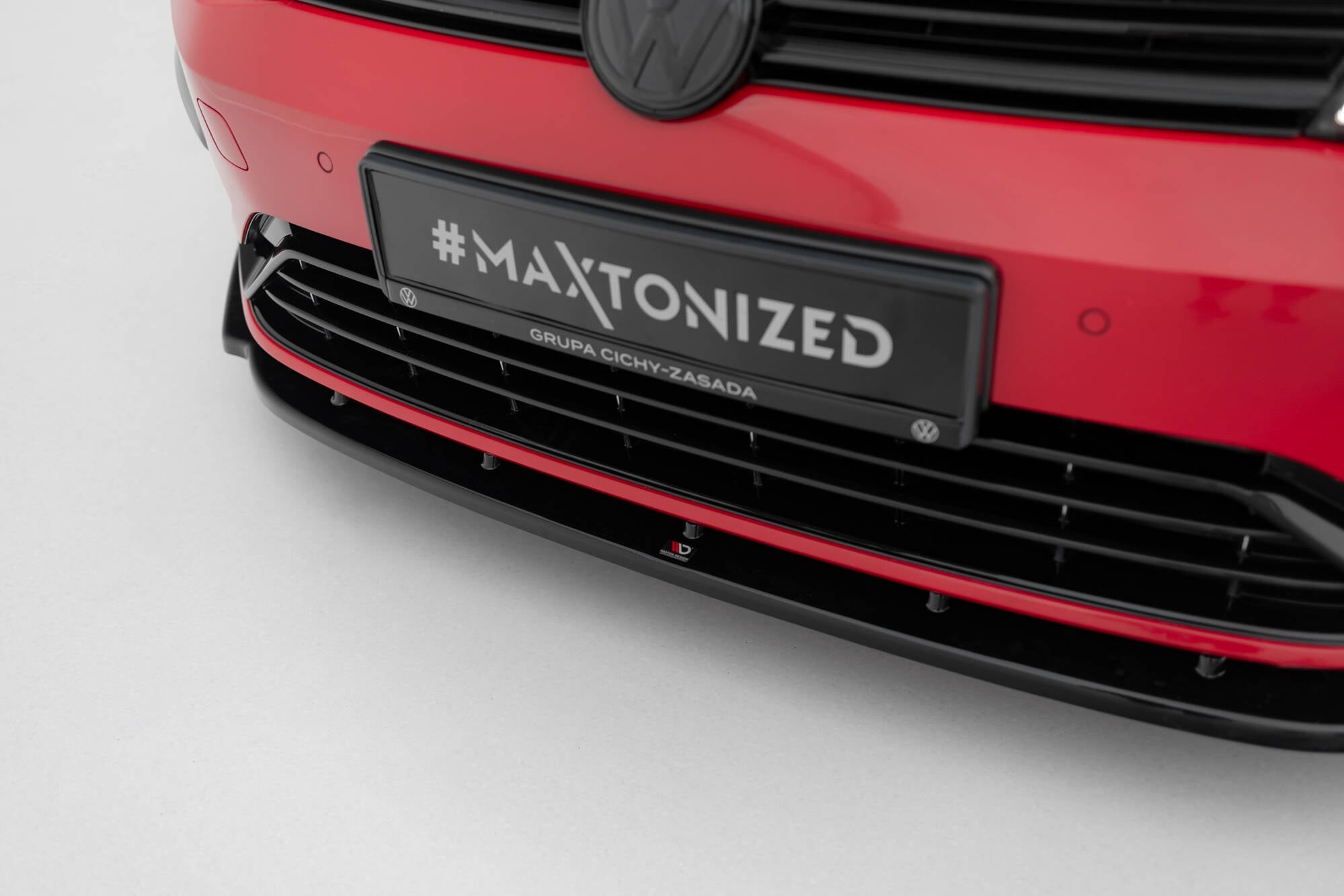 Maxton Design - Frontlippe V1 für VW Golf R / R - Line Mk7 Facelift - Aerowerk.