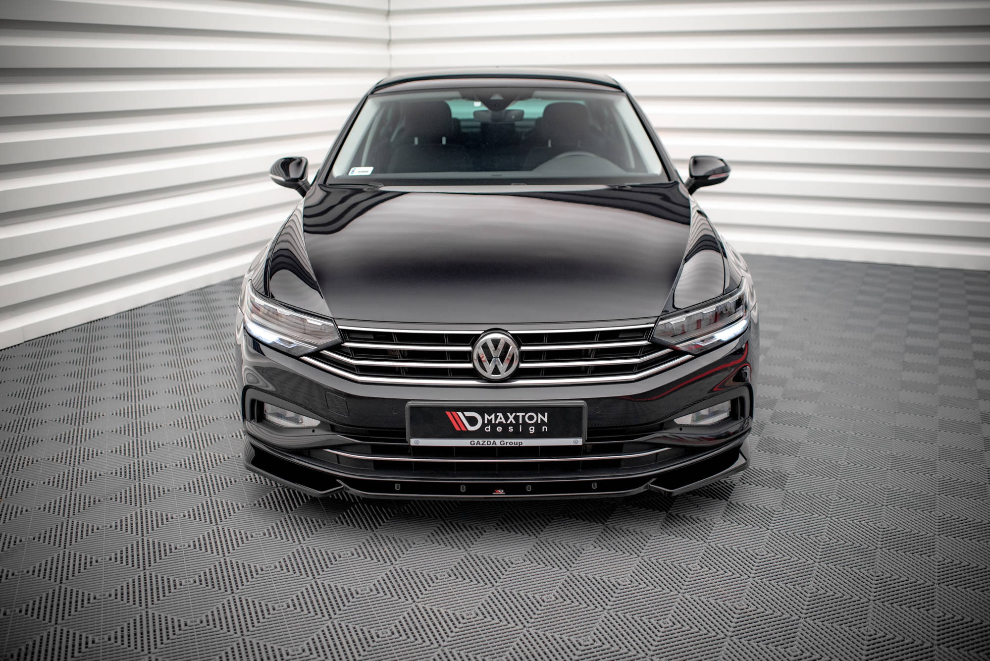 Maxton Design - Frontlippe V1 für VW Passat B8 Facelift - Aerowerk.