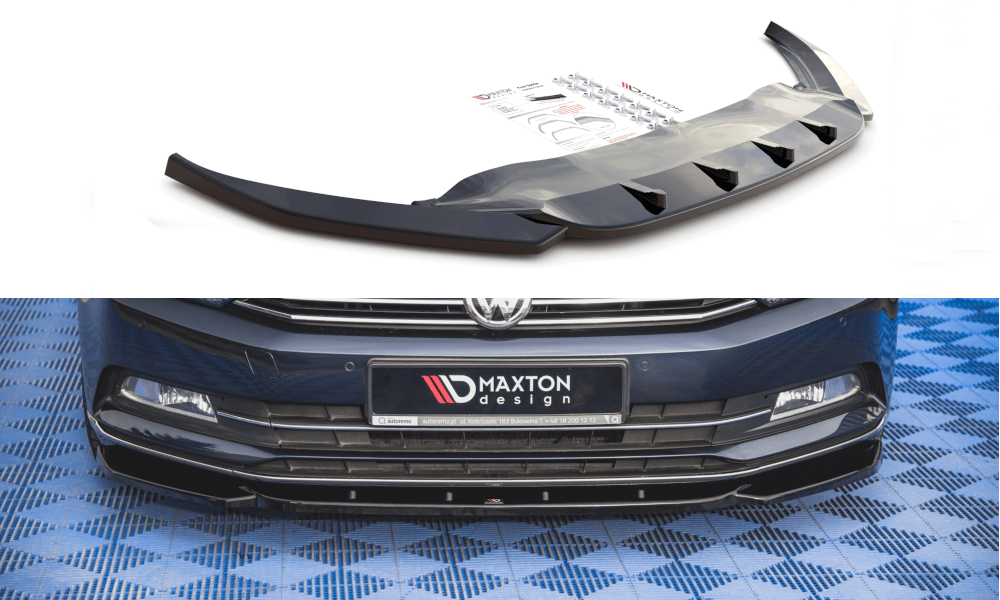Maxton Design - Frontlippe V1 für VW Passat B8 - Aerowerk.