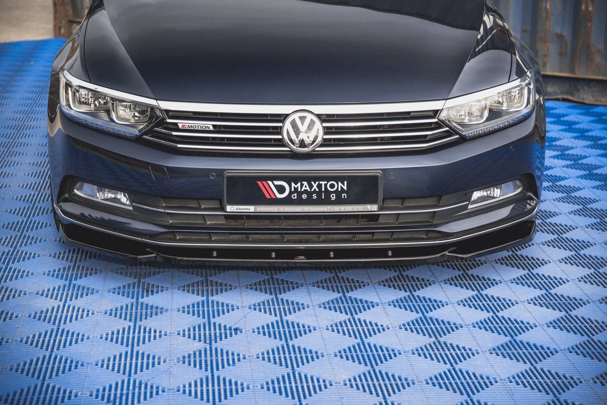 Maxton Design - Frontlippe V1 für VW Passat B8 - Aerowerk.