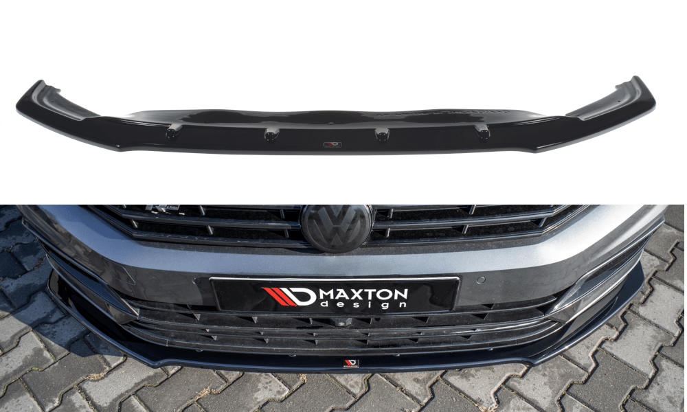 Maxton Design - Frontlippe V1 für VW Passat R - Line B8 - Aerowerk.