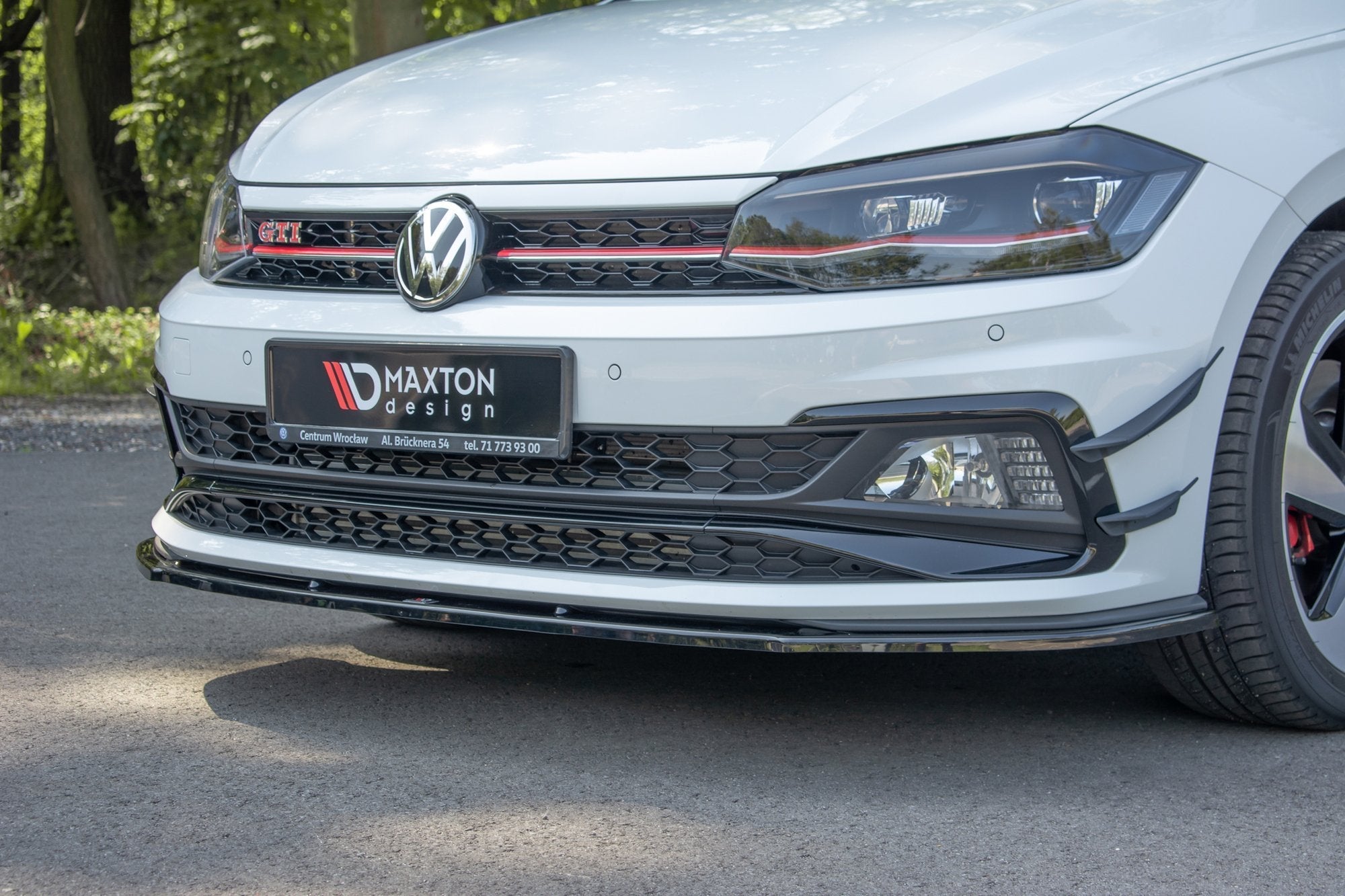 Maxton Design - Frontlippe V1 für VW Polo GTI / R - line Mk6 - Aerowerk.