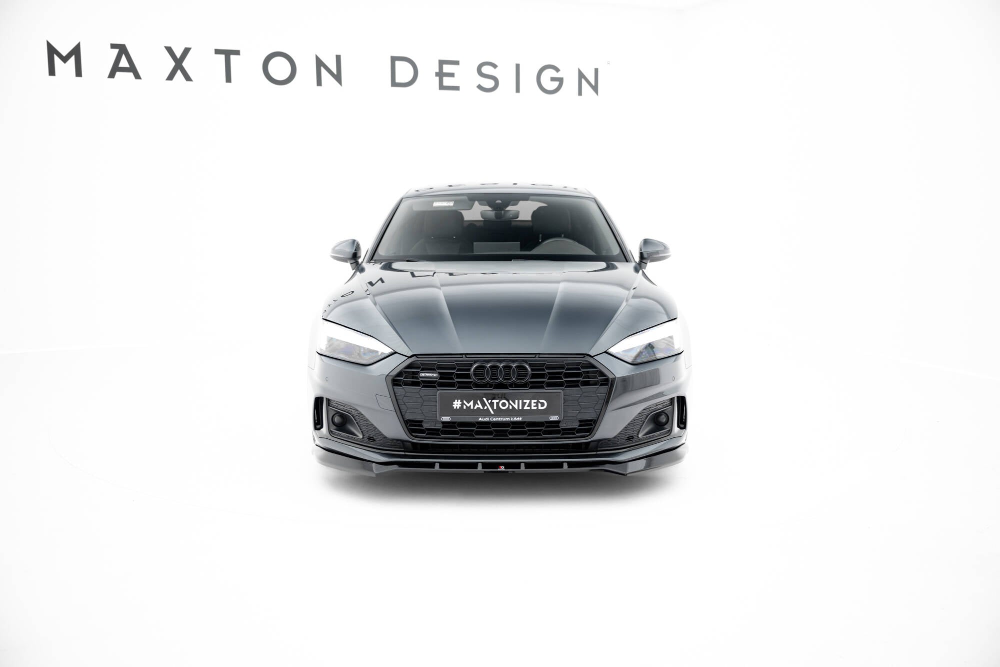 Maxton Design - Frontlippe V2 für Audi A5 F5 Facelift - Aerowerk.