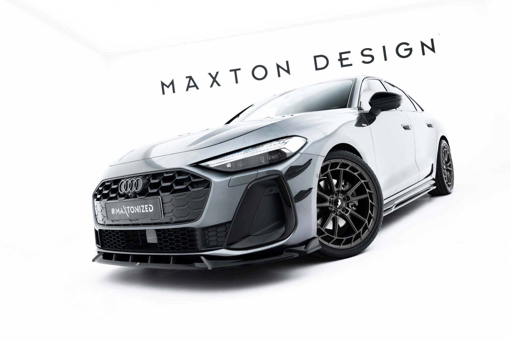 Maxton Design - Frontlippe V2 für Audi A5 S - Line / S5 Limousine / Avant B10 - Aerowerk.
