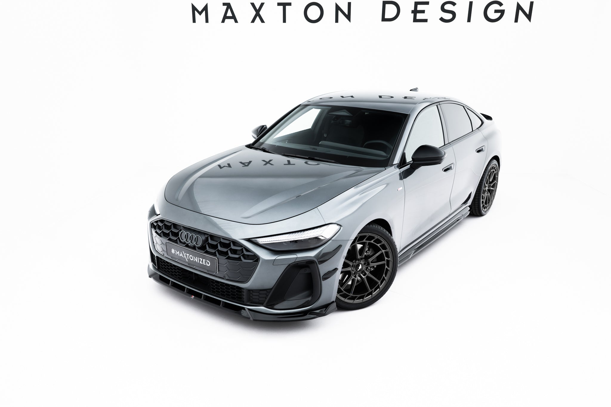 Maxton Design - Frontlippe V2 für Audi A5 S - Line / S5 Limousine / Avant B10 - Aerowerk.