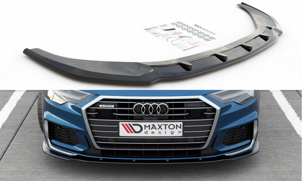 Maxton Design - Frontlippe V2 für Audi A6 S - Line / S6 C8 / C8 Facelift - Aerowerk.