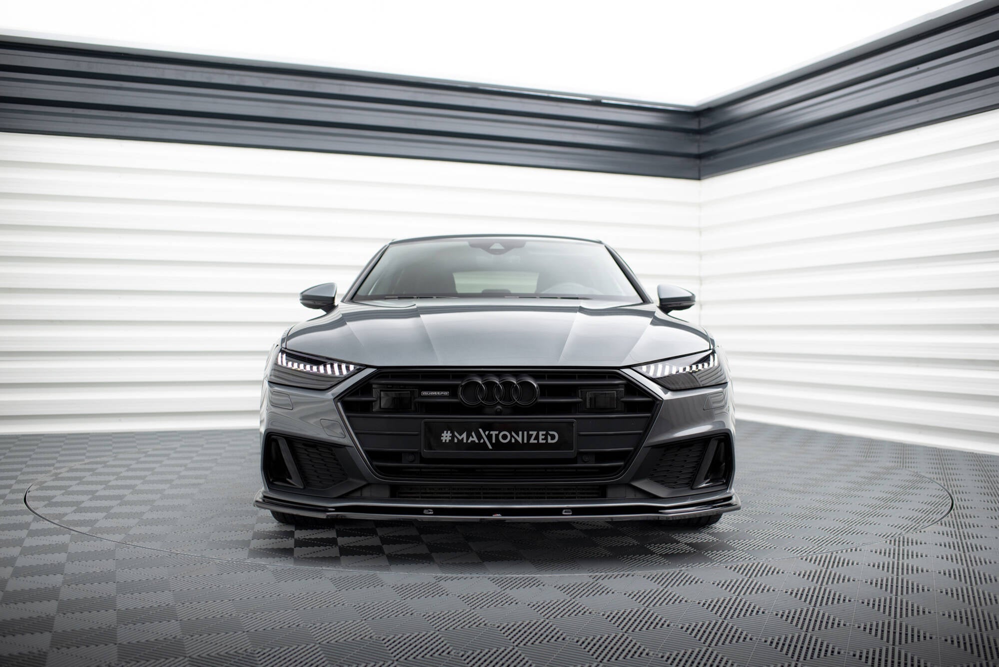 Maxton Design - Frontlippe V2 für Audi A7 S - Line C8 / S7 C8 / C8 Facelift / S7 Facelift - Aerowerk.