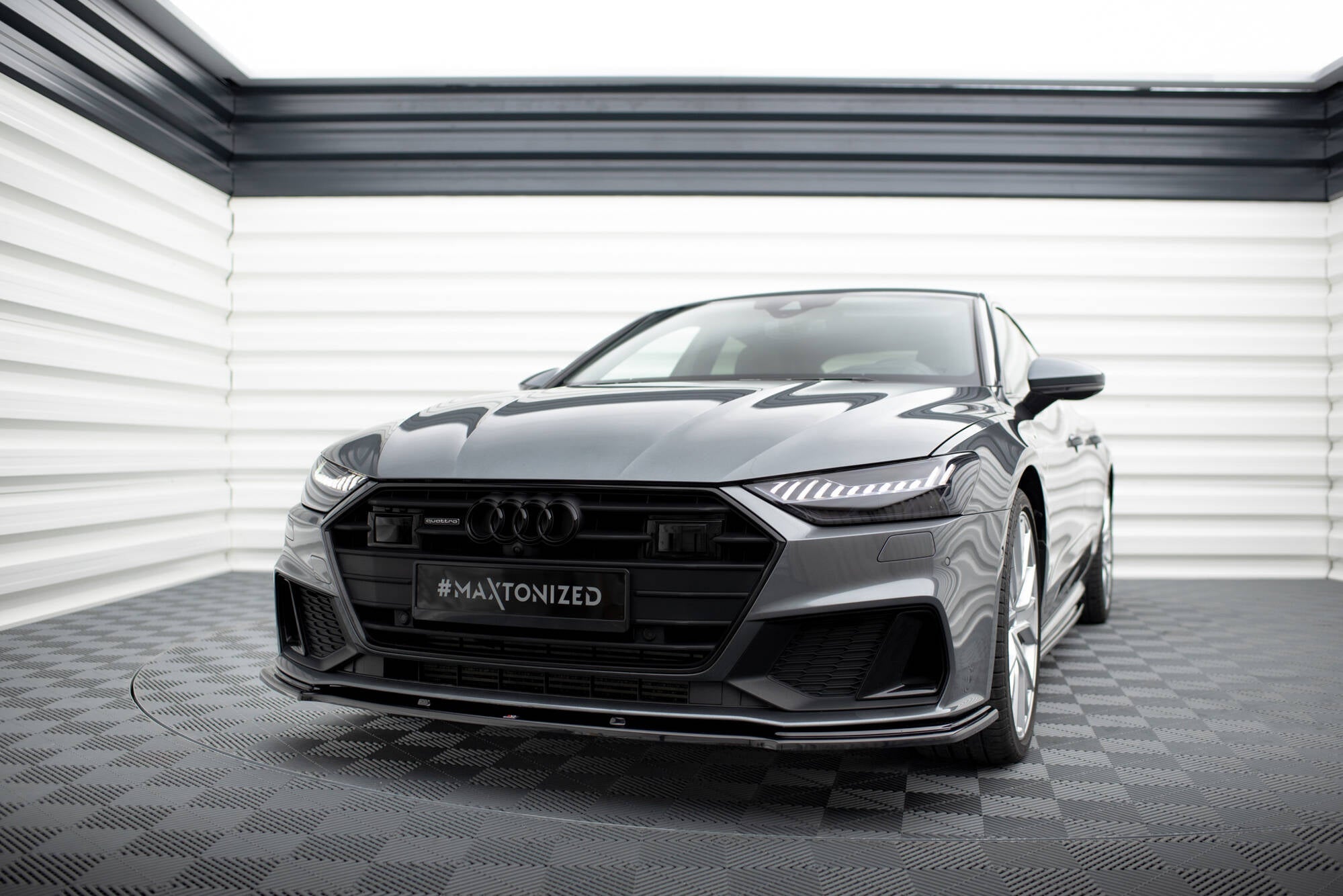 Maxton Design - Frontlippe V2 für Audi A7 S - Line C8 / S7 C8 / C8 Facelift / S7 Facelift - Aerowerk.