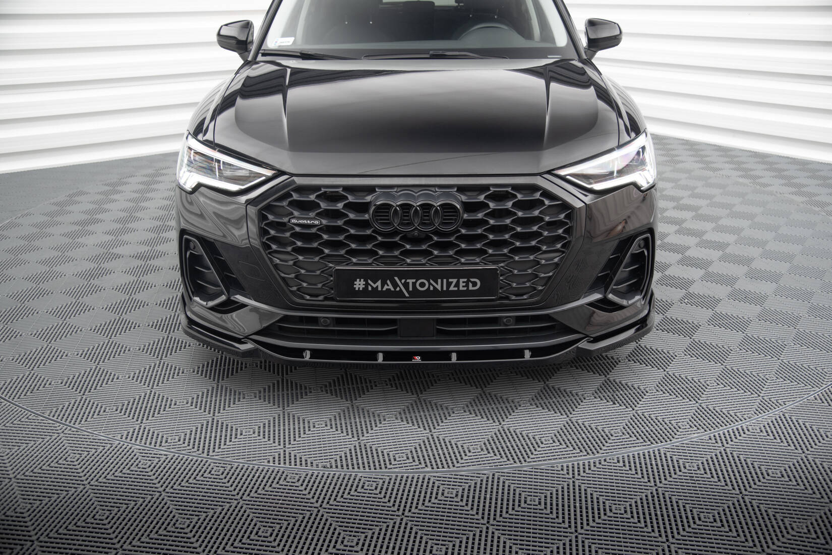 Maxton Design - Frontlippe V2 für Audi Q3 Sportback F3 - Aerowerk.
