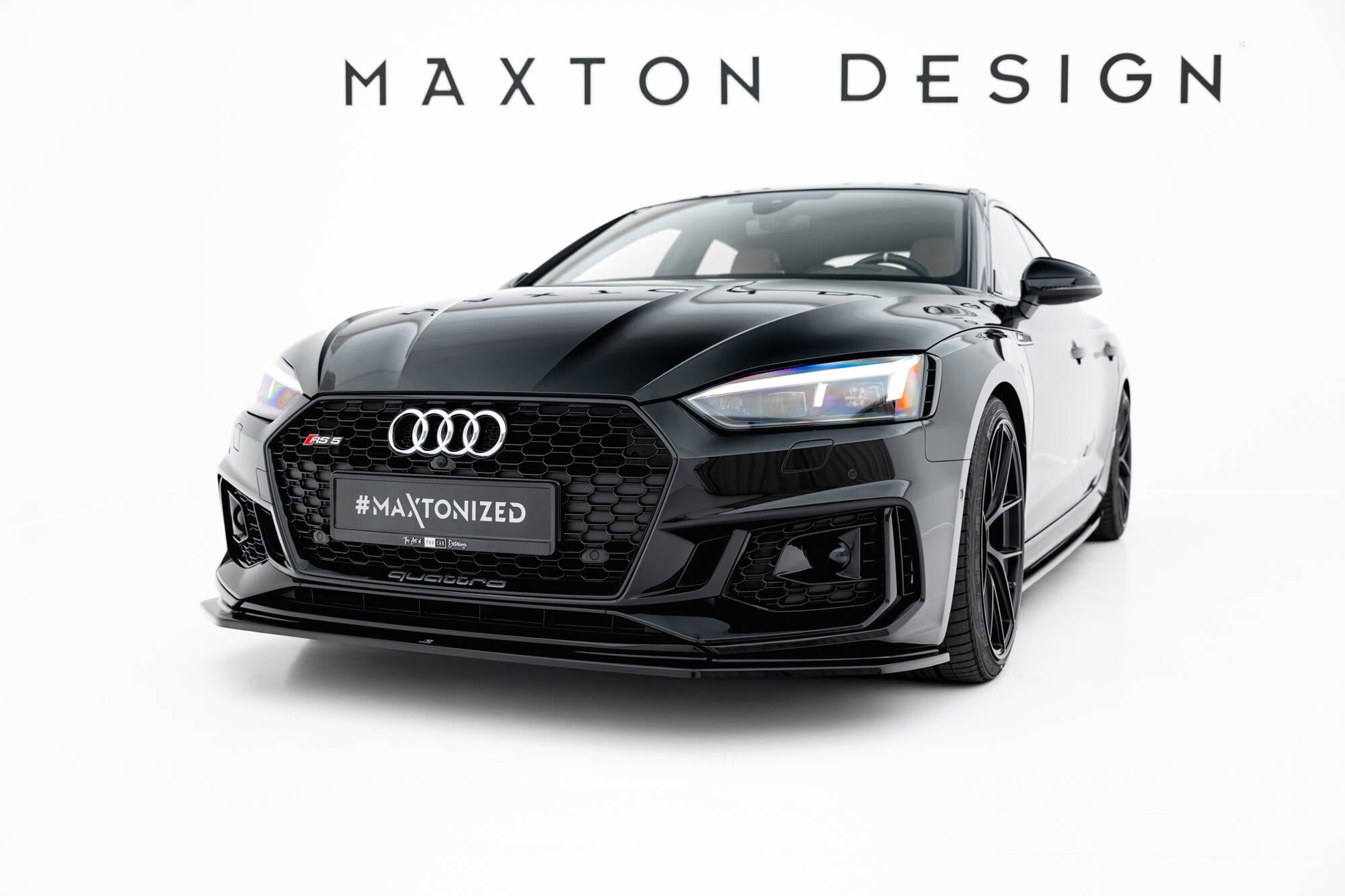 Maxton Design - Frontlippe V2 für Audi RS5 Coupe / Sportback F5 - Aerowerk.